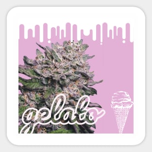 Gelato Sticker